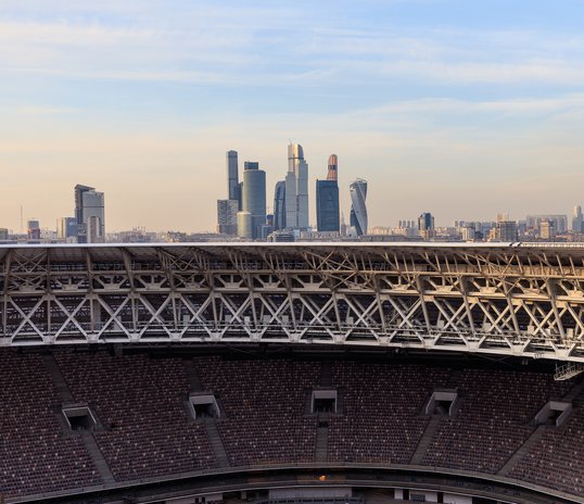 A bird's eye view of Luzhniki (ages 14 and up)