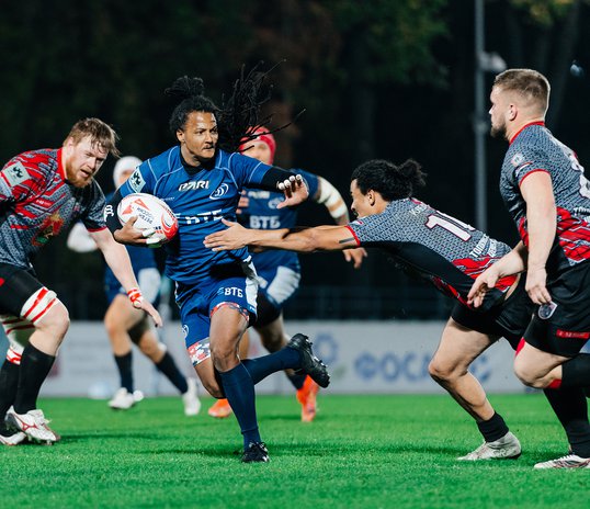 Russian Rugby Championship. Dynamo (Moscow) - Yenisei-STM (Krasnoyarsk)