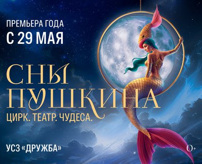 Theatricalised circus show ‘Pushkin's Dreams’