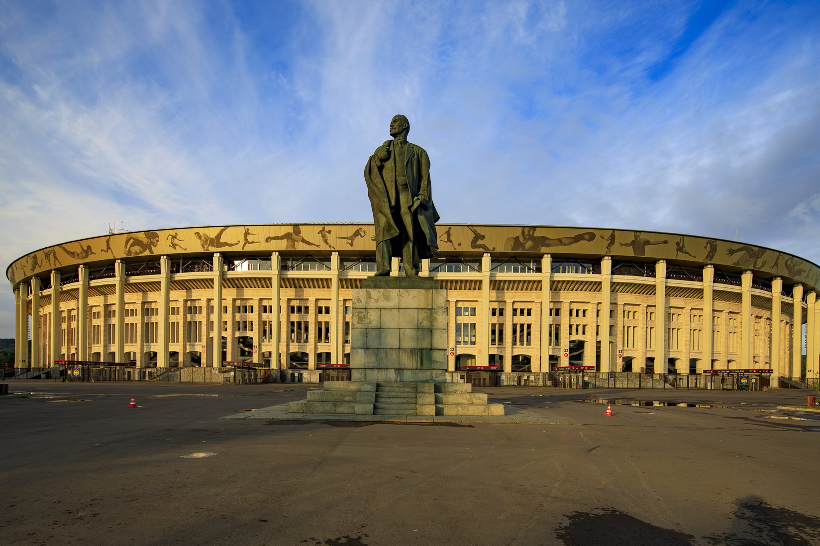 Набережная Лужники Фото